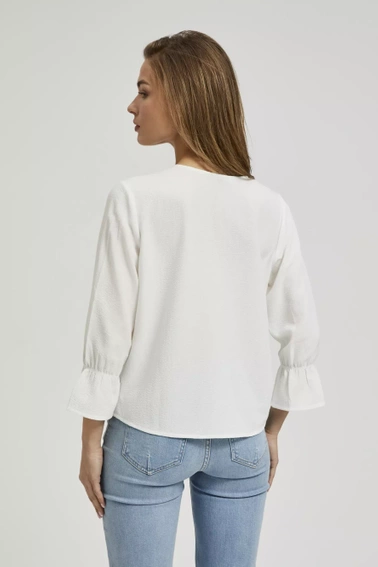 Koszula zapinana na guziki biała