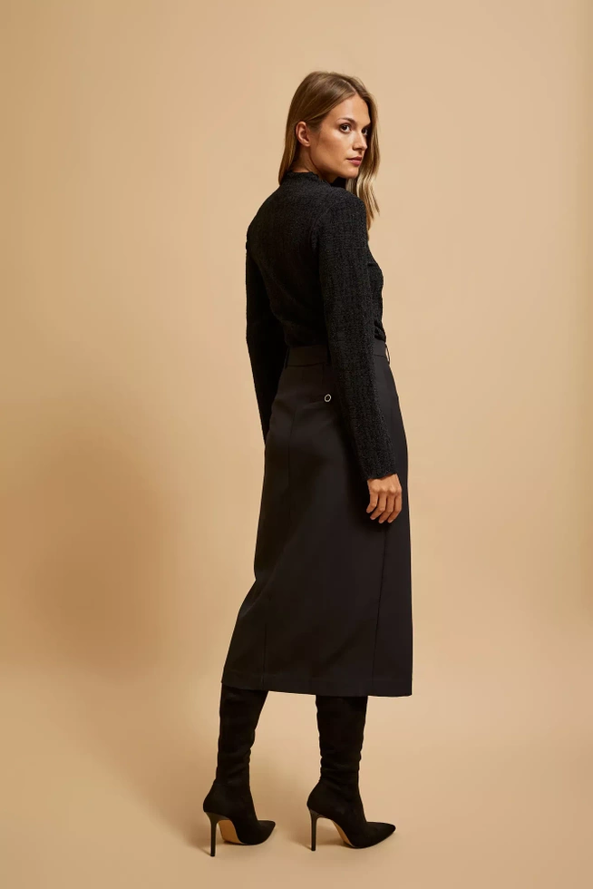 Elegancka spódnica midi