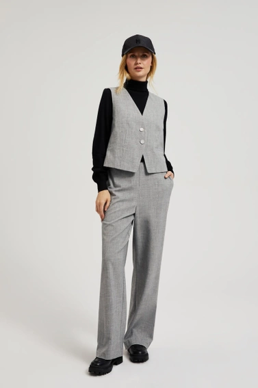 Garniturowy komplet szary 