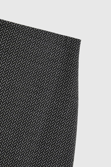 Ołókowa spódnica grafitowa