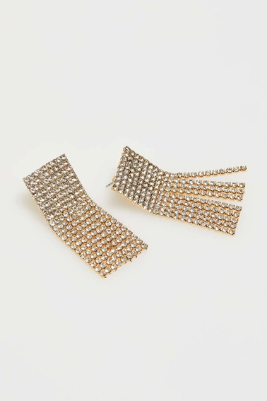 Eleganckie wiszące kolczyki z cyrkoniami