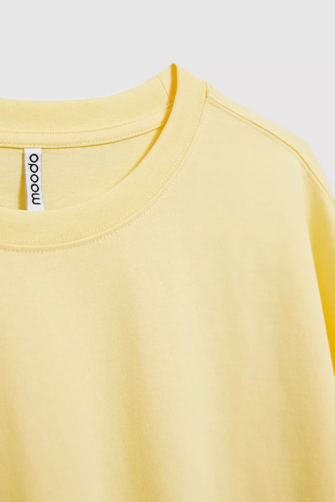 Bluzka oversize żółta