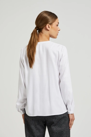 Koszula z długimi rękawami biała  