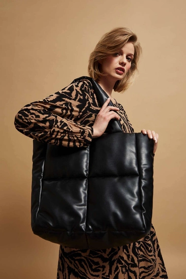 Duża pikowana torba