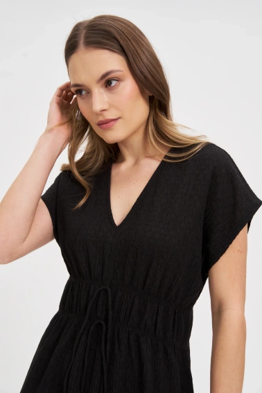 Sukienka midi czarna