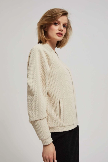 Rozpinana bluza z kieszeniami