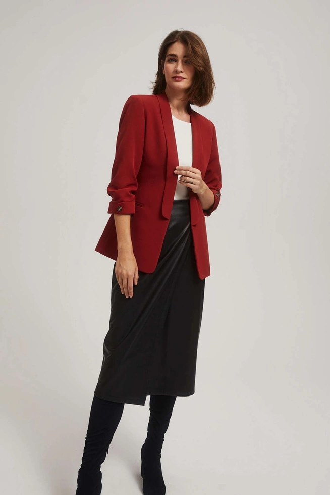 Marynarka z marszczonymi rękawami