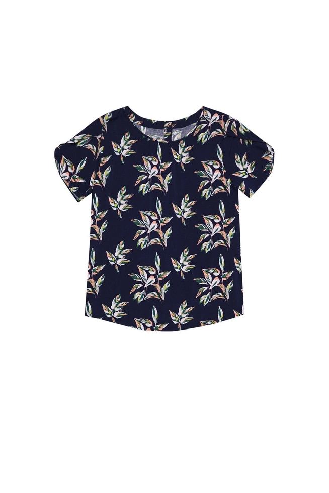 Bluzka z wiskozy z nadrukiem