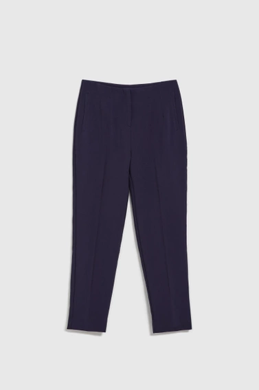 Spodnie cygaretki granatowe
