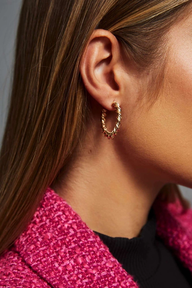 Kolczyki koła - zestaw 3 par