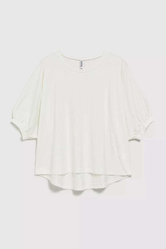 Bluzka oversize biała