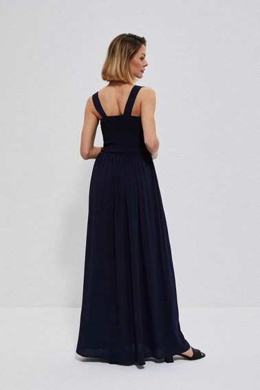 Sukienka maxi granatowa