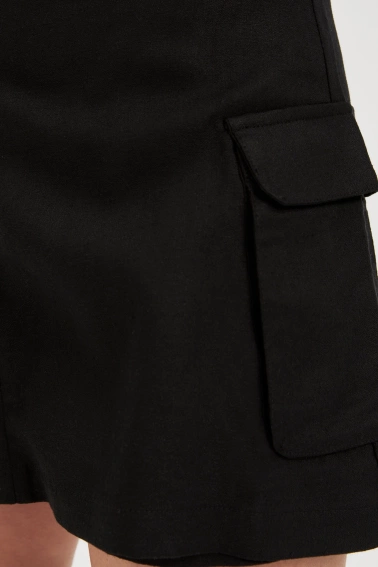 Spódnico-szorty czarne