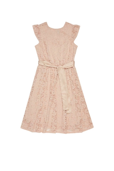 Koronkowa sukienka z wiązaniem