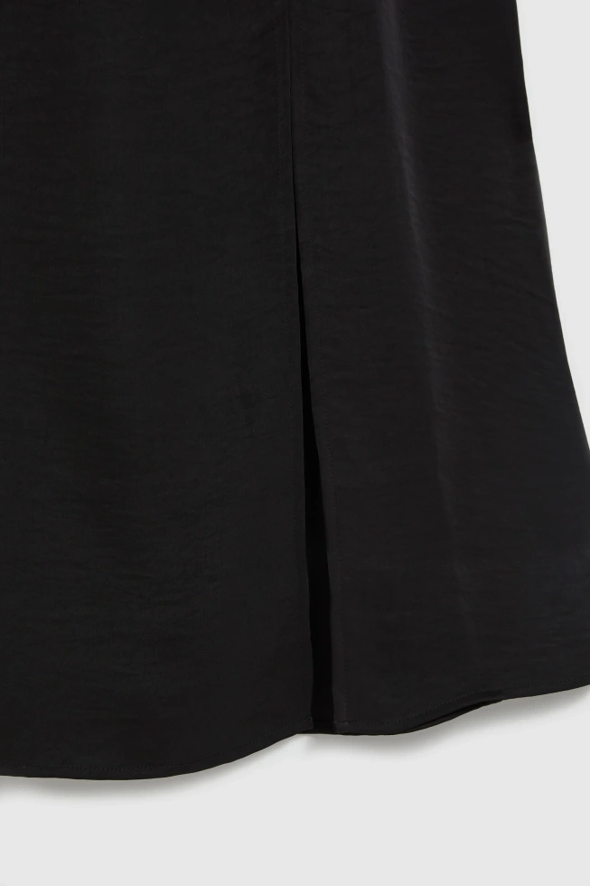 Spódnica midi czarna