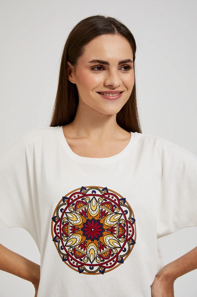 T-shirt z nardukiem biały