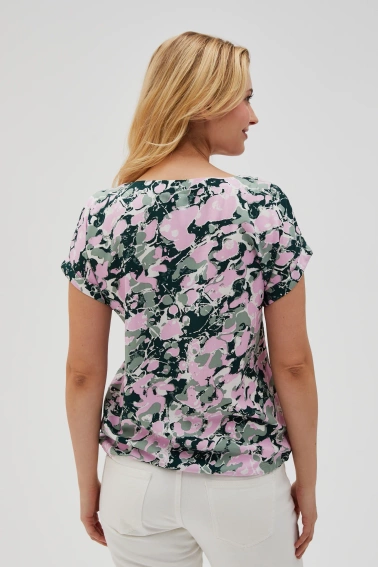 Koszula z wiskozy różowa