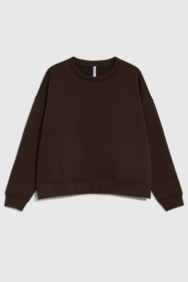 Bluza oversize brązowa