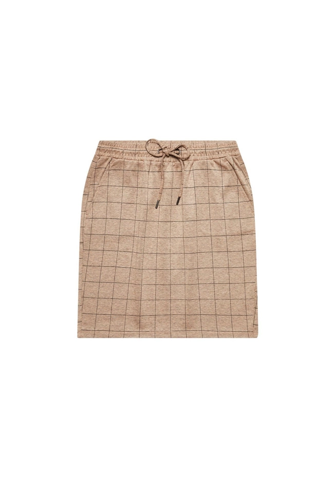 Spódnica ołówkowa w kratkę