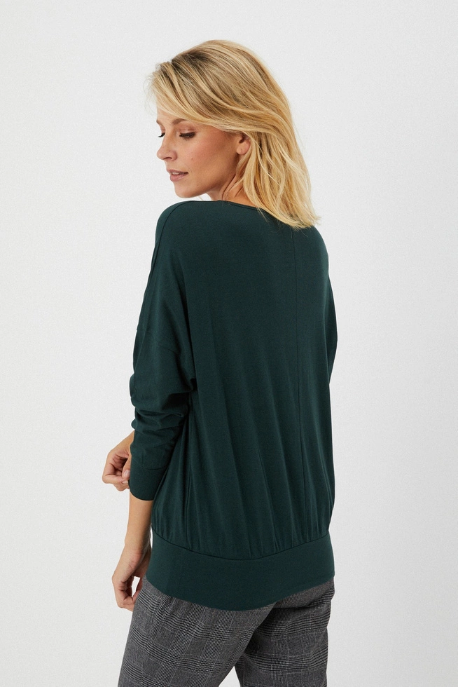 Bawełniana bluzka z aplikacją