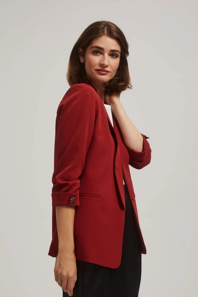 Marynarka z marszczonymi rękawami