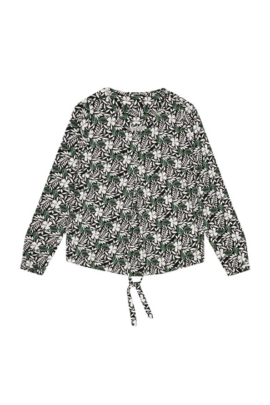 Koszula z roślinnym nadrukiem
