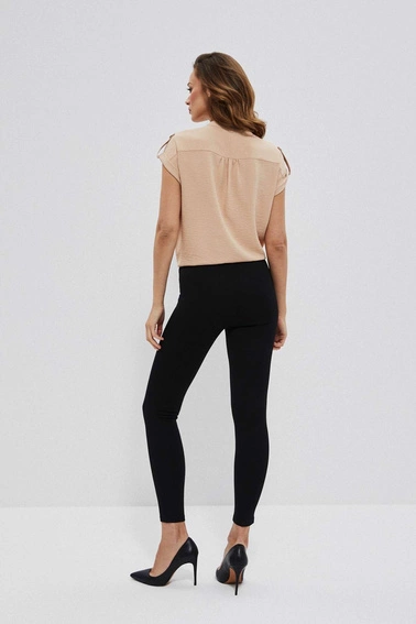 Legginsy z ozdobnym pasem