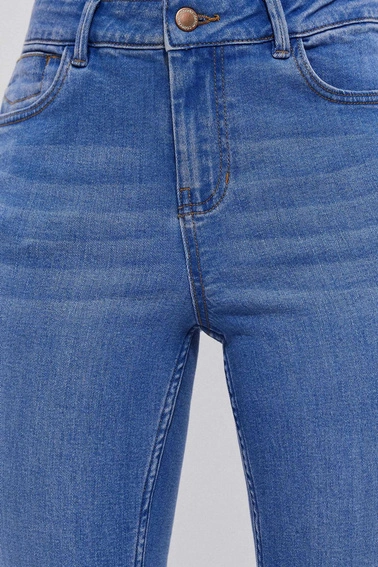 Jeansy push up niebieskie