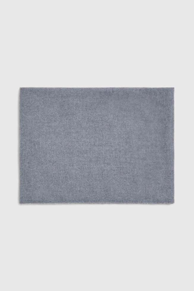 Szal z frędzlami szary