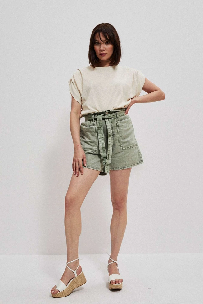 Koszulka damska piaskowa