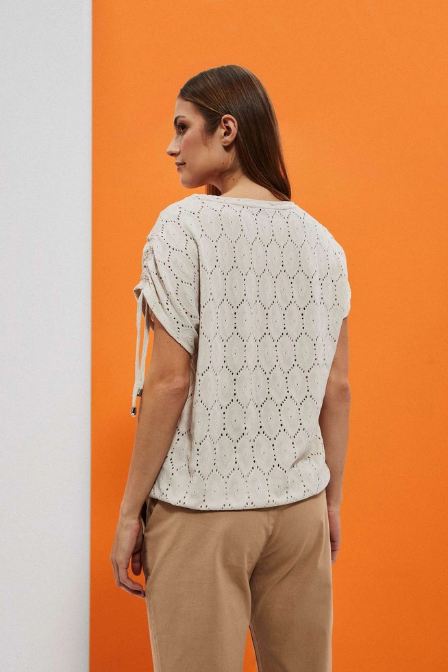 Ażurowa bluzka