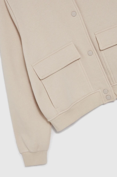 Bluza bomberka beżowa