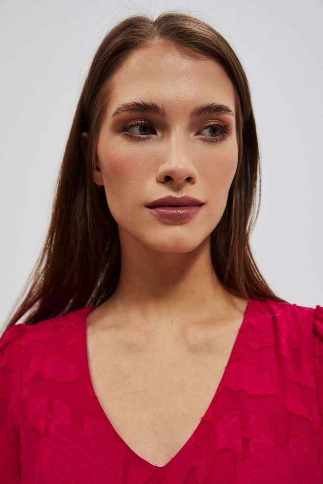 Rozkloszowana sukienka w kwiaty