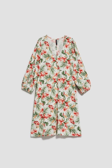 Sukienka mini w kwiaty