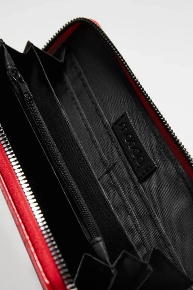 Portfel z zawieszką czerwony