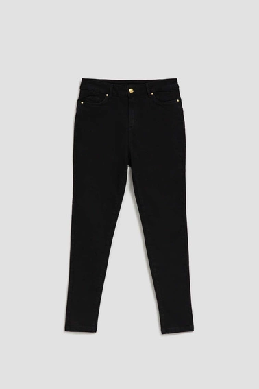 Jeansy skinny push up czarne