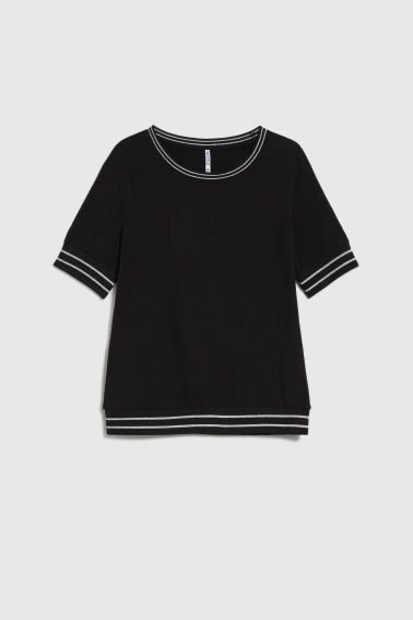 Gładka bluzka z bawełny