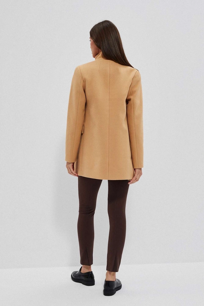 Płaszcz ze stójką