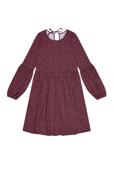 Sukienka w roślinnym printem