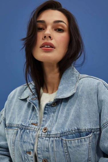 Kurtka jeansowa oversize 