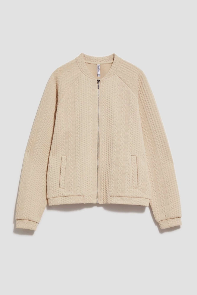 Rozpinana bluza z kieszeniami