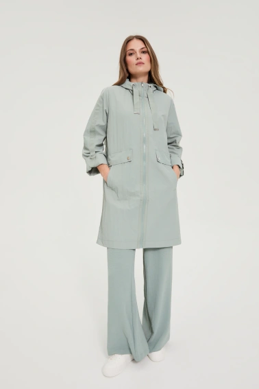 Kurtka parka oliwkowa