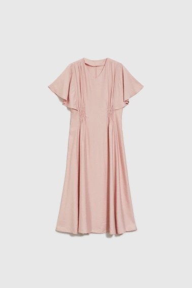 Sukienka midi różowa