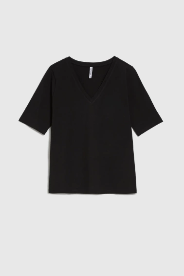 Bawełniana bluzka czarna