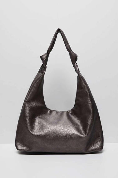 Torebka z eko skóry kasztanowa