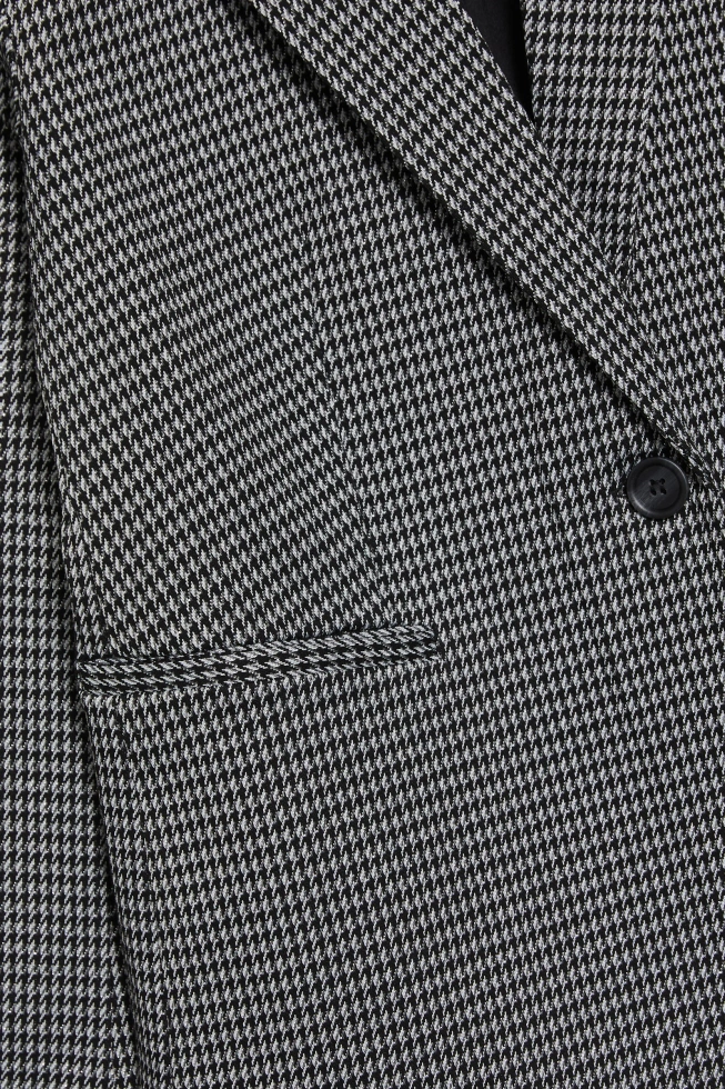 Jednorzędowa marynarka szara