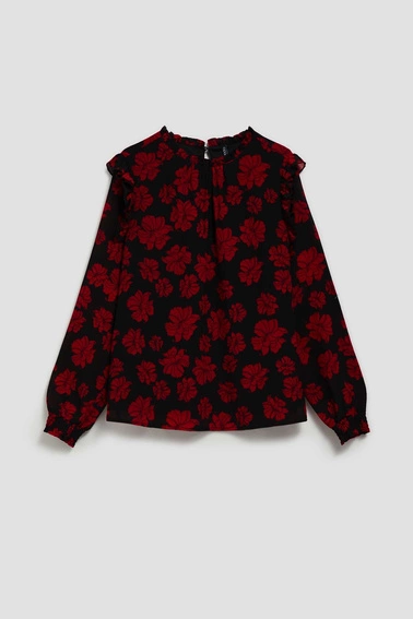 Koszula w kwiatowy wzór