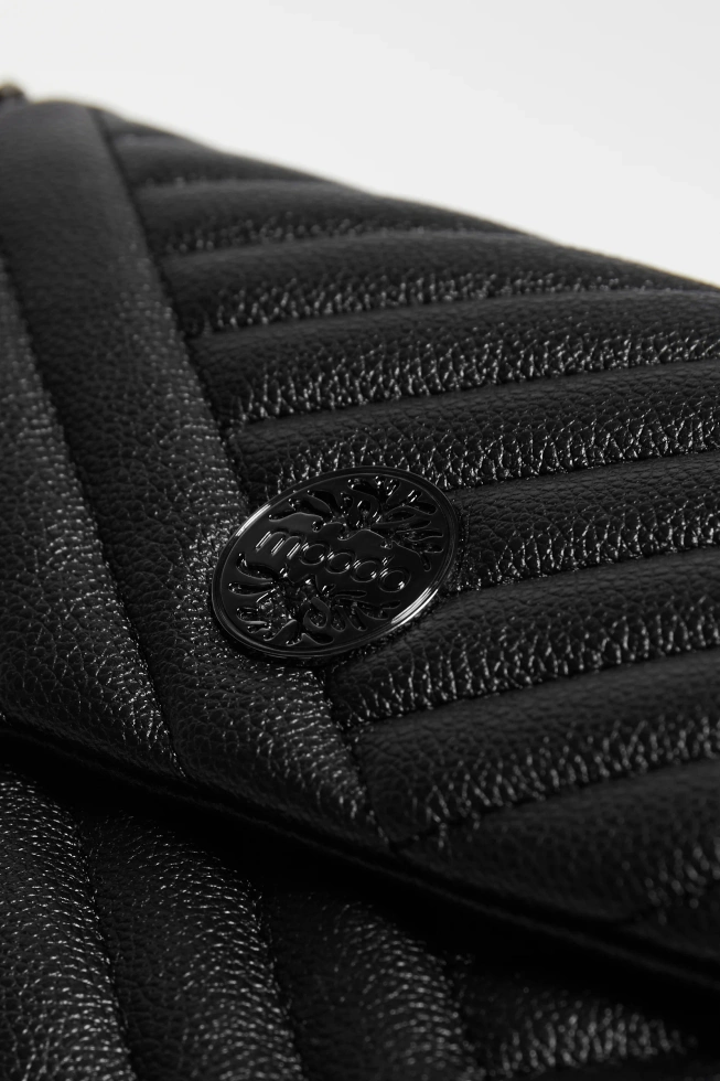 Torebka z podwójnym uchwytem czarna