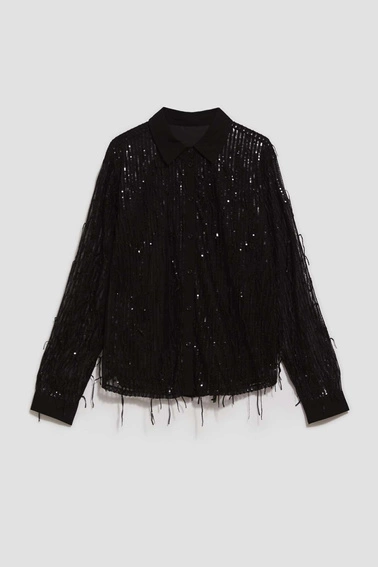 Koszula z cekinami