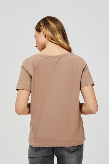 Bluzka z asymetrycznym dołem